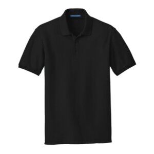 Port Authority® Youth Core Classic Pique Polo - Y100 - Black